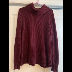 Forever 21 Knit Cowl-neck Sweater